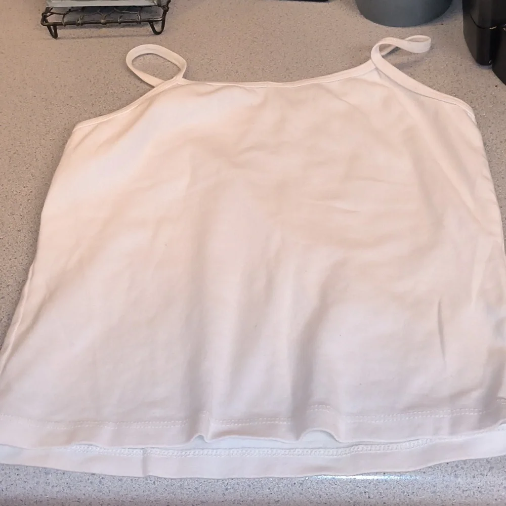 bella Brand Women's Bad Ass Coffee Co. Maui, Hawaii White Tank W/Donkey-NWOT - Picture 5 of 8